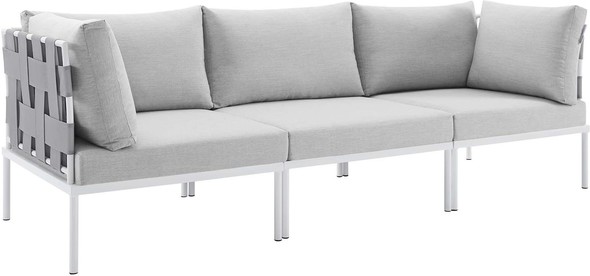 latest sectional sofa designs Modway Furniture Sofa Sectionals Gray Gray