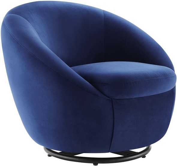 accent chairs for sitting room Modway Furniture Sofas and Armchairs Black Navy