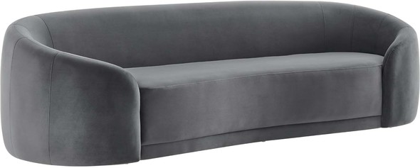 modern sectional couch Modway Furniture Sofas and Armchairs Gray
