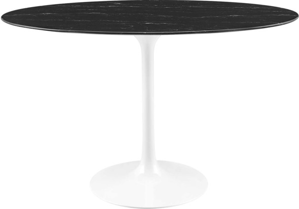 dining room table top decor Modway Furniture Bar and Dining Tables White Black
