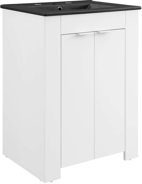 40 inch bathroom vanity sale Modway Furniture Vanities White Black
