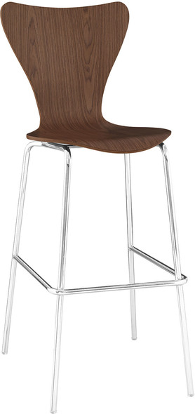 high counter stools Modway Furniture Bar and Counter Stools Walnut