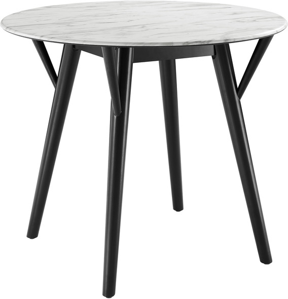 modern contemporary dining table Modway Furniture Bar and Dining Tables Black White