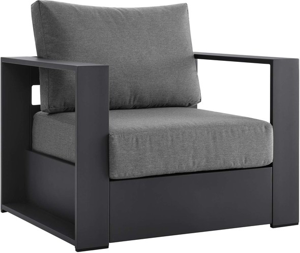 white lounge chair for living room Modway Furniture Sofa Sectionals Gray Charcoal