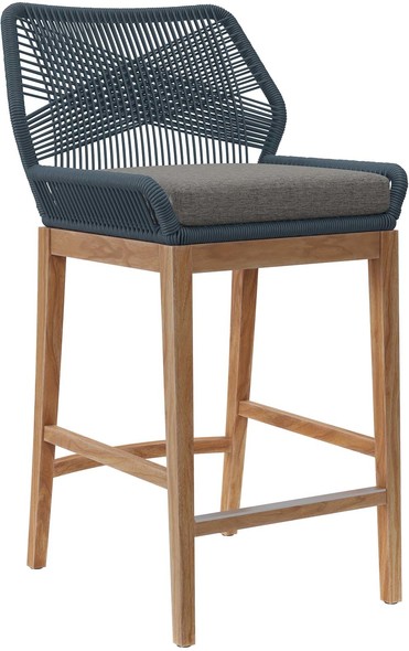 cheap folding bar stools Modway Furniture Bar and Dining Blue Graphite