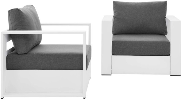 club chair sale Modway Furniture Bar and Dining White Charcoal