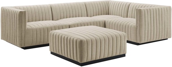 pit couch ikea Modway Furniture Sofas and Armchairs Black Beige