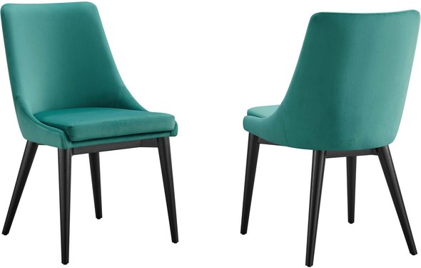 diner style table and chairs Modway Furniture Dining Chairs Teal