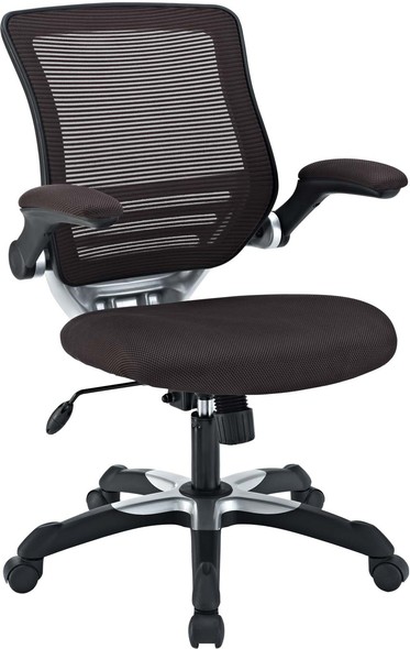 black work chair Modway Furniture Office Chairs Brown