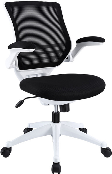 swivel work chair Modway Furniture Office Chairs Black