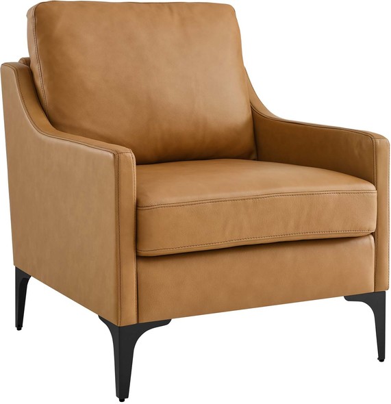 chair for home decor Modway Furniture Sofas and Armchairs Tan