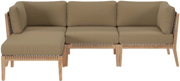 black sectional couches for sale Modway Furniture Sofa Sectionals Gray Light Brown