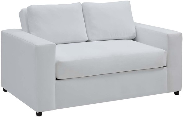 ikea sectional couch with storage Modway Furniture Sofas and Armchairs Dove White