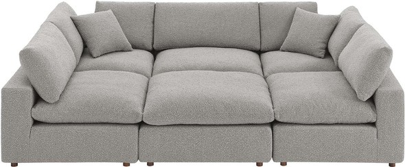 navy blue sectional sleeper sofa Modway Furniture Sofas and Armchairs Sofas and Loveseat Light Gray