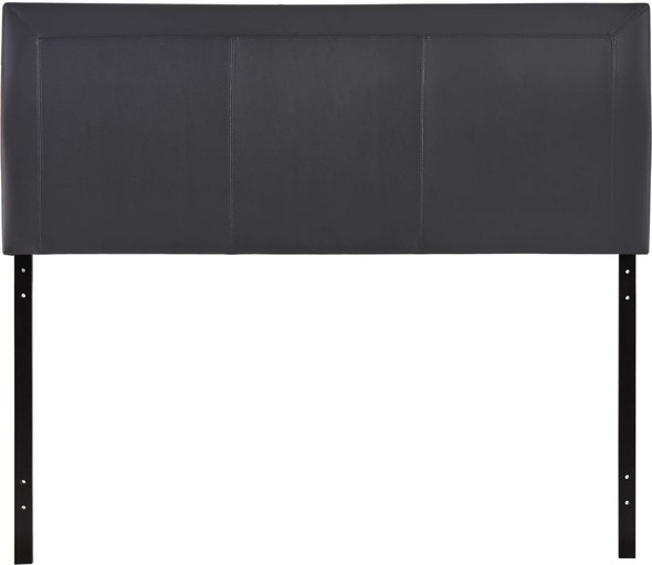 gray king headboard Modway Furniture Headboards Black