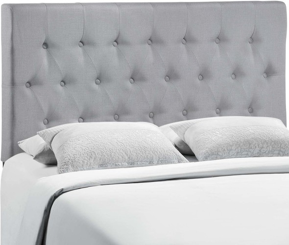 bed headboard cushion near me Modway Furniture Headboards Sky Gray