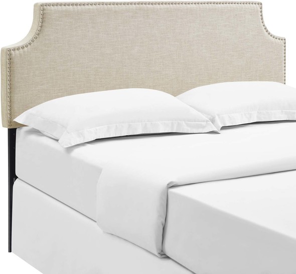 single bed frame without headboard Modway Furniture Headboards Beige
