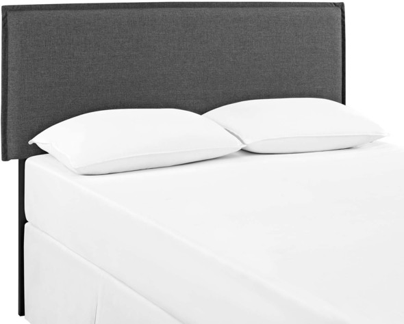 king single bed headboard Modway Furniture Headboards Gray