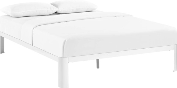 king platform bed set Modway Furniture Beds Beds White