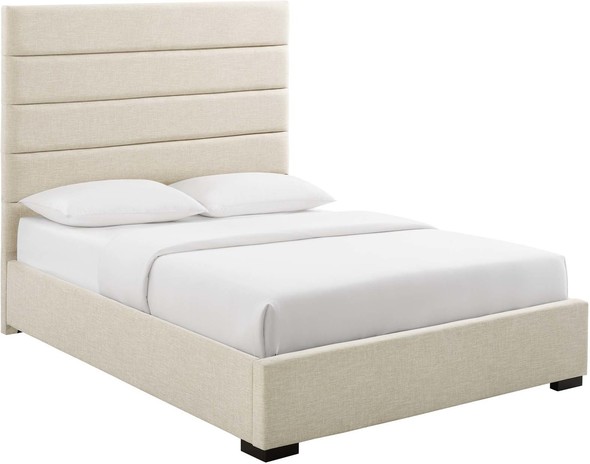 twin bed with Modway Furniture Beds Beige