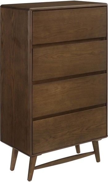 pine double dresser Modway Furniture Case Goods Chestnut