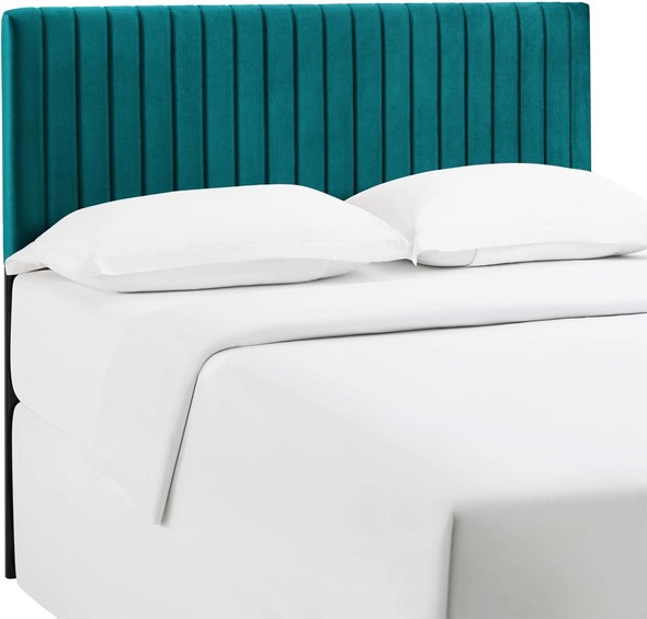 storage bed without headboard Modway Furniture Headboards Teal