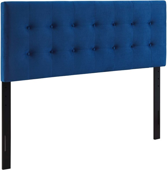 king size bed head Modway Furniture Headboards Navy