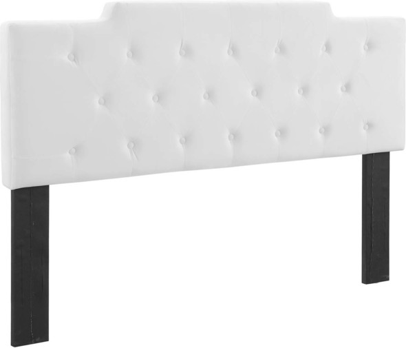 single head board Modway Furniture Headboards White