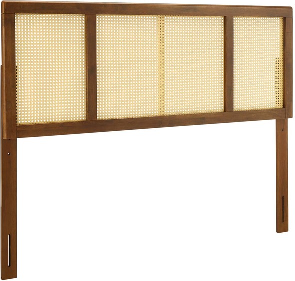 headboard double bed size Modway Furniture Headboards Walnut
