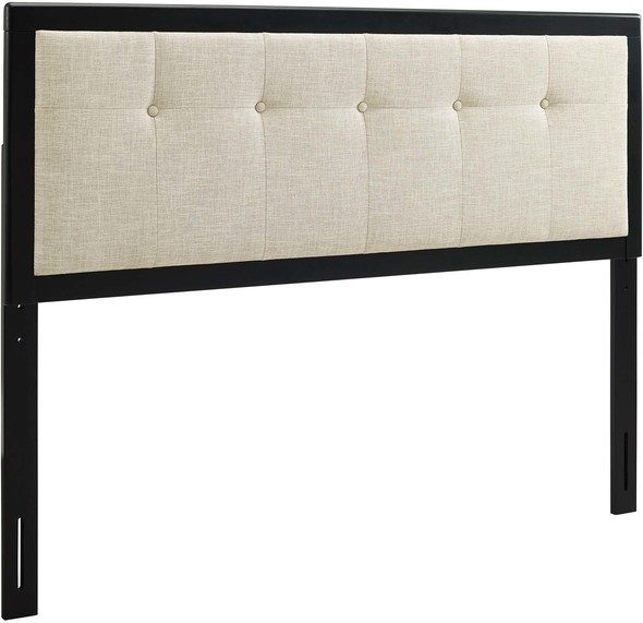 furniture and beds Modway Furniture Headboards Black Beige