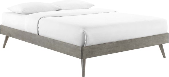 king size and queen size bed Modway Furniture Beds Gray