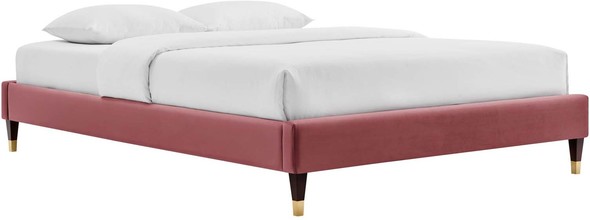 cheap bed base queen Modway Furniture Beds Dusty Rose