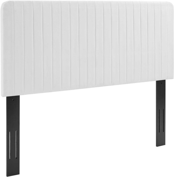 wall mounted headboard double Modway Furniture Headboards White