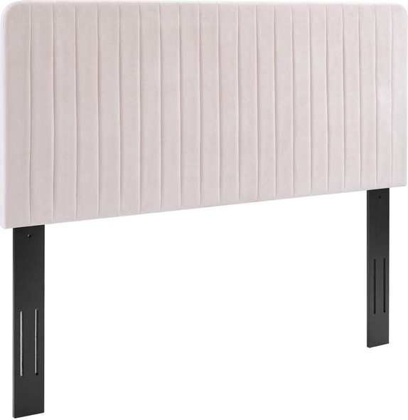 king size headboard and footboard Modway Furniture Headboards Pink