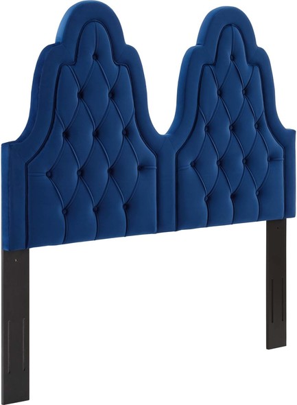full size bed frame low Modway Furniture Headboards Navy