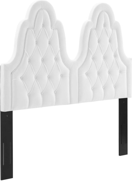 king bed headboard and footboard Modway Furniture Headboards White