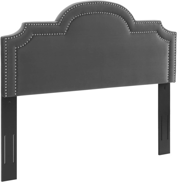 california king frame with headboard Modway Furniture Headboards Charcoal
