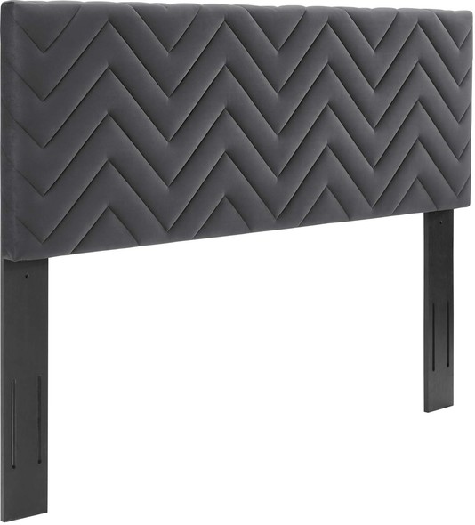 wall mounted headboard full Modway Furniture Headboards Charcoal