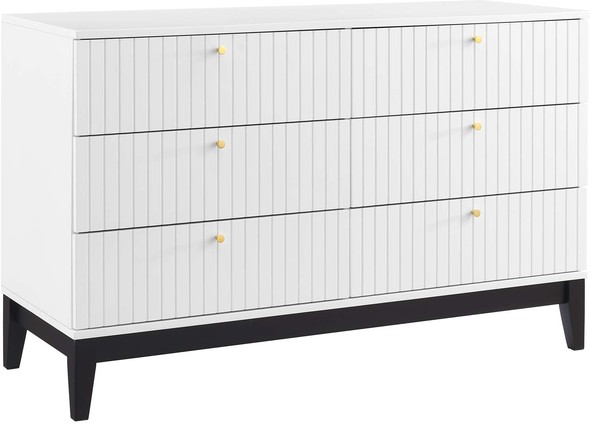 black dresser with jewelry drawer Modway Furniture Case Goods White