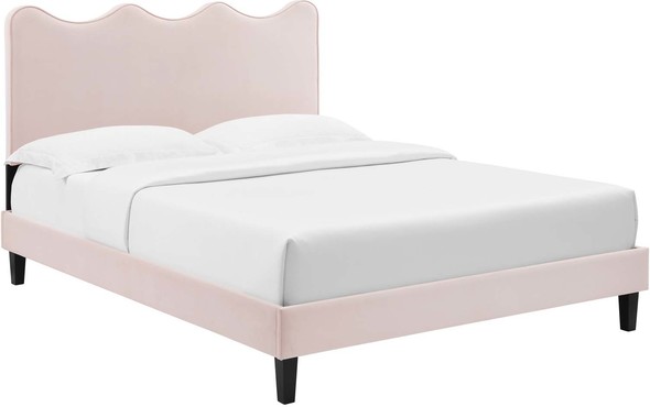 queen size bed with box storage Modway Furniture Beds Pink