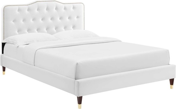 twin bed frame near me Modway Furniture Beds White