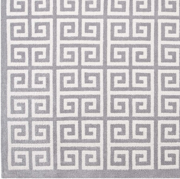  Modway Furniture Rugs Rugs White and Light Gray