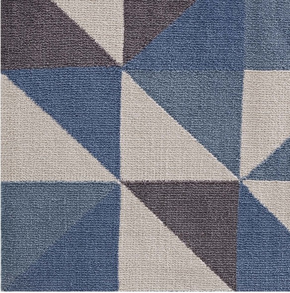  Modway Furniture Rugs Rugs Blue, White and Gray