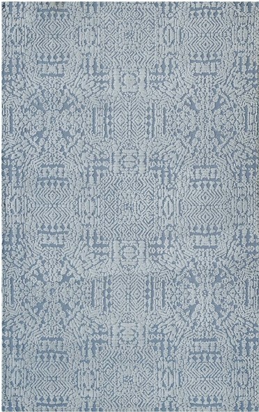  Modway Furniture Rugs Rugs Ivory and Light Blue