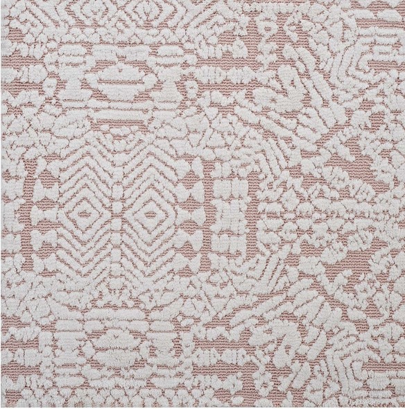  Modway Furniture Rugs Rugs Ivory and Cameo Rose