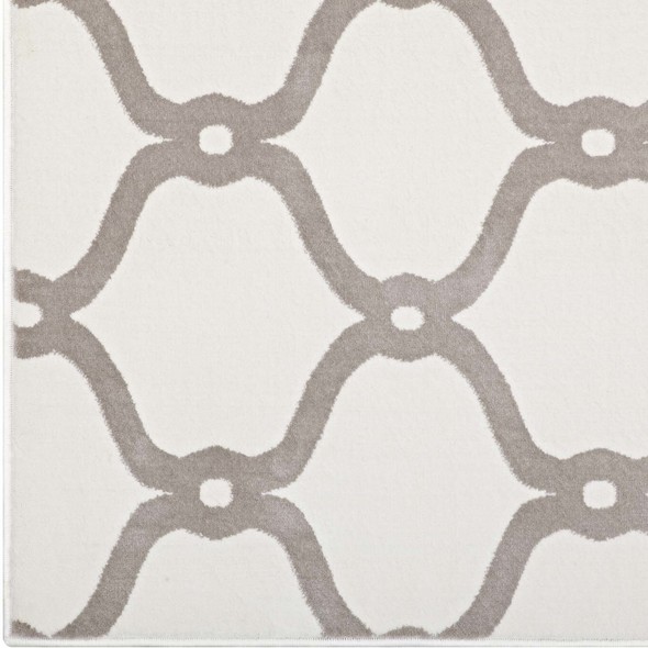  Modway Furniture Rugs Rugs Beige and Ivory