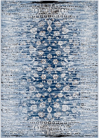 Modway Furniture Rugs Rugs Moroccan Blue