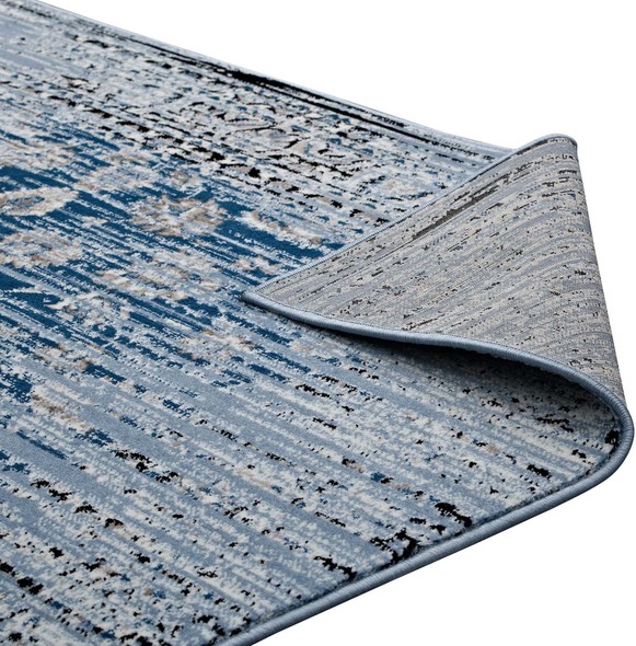 Modway Furniture Rugs Rugs Moroccan Blue