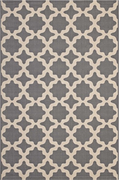 14 rug Modway Furniture Rugs Gray and Beige