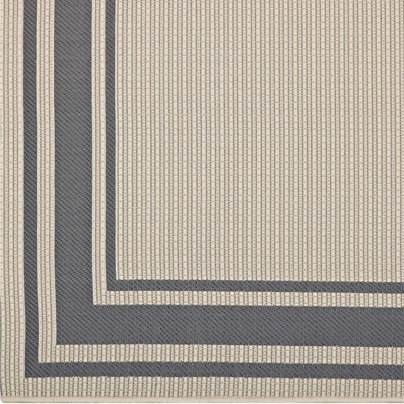 Modway Furniture Rugs Rugs Gray and Beige